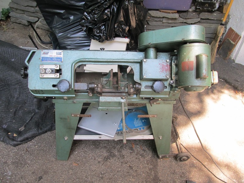 Ludell BS-1  Horizontal / Vertical Metal Cutting Band Saw on Stand