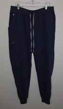 FIGS Scrub Pant 3XLT Navy Blue Zamora Jogger Bottom Technical Collection Nursing