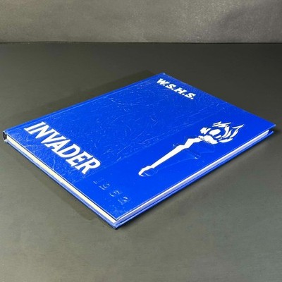 Vintage 1962 West Scranton High School Yearbook Invader WSHS PA | eBay