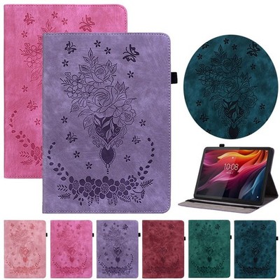 For Lenovo Idea Tab TB336FU/ZU 11 inch 2025 Case Flower Leather Flip Folio Cover