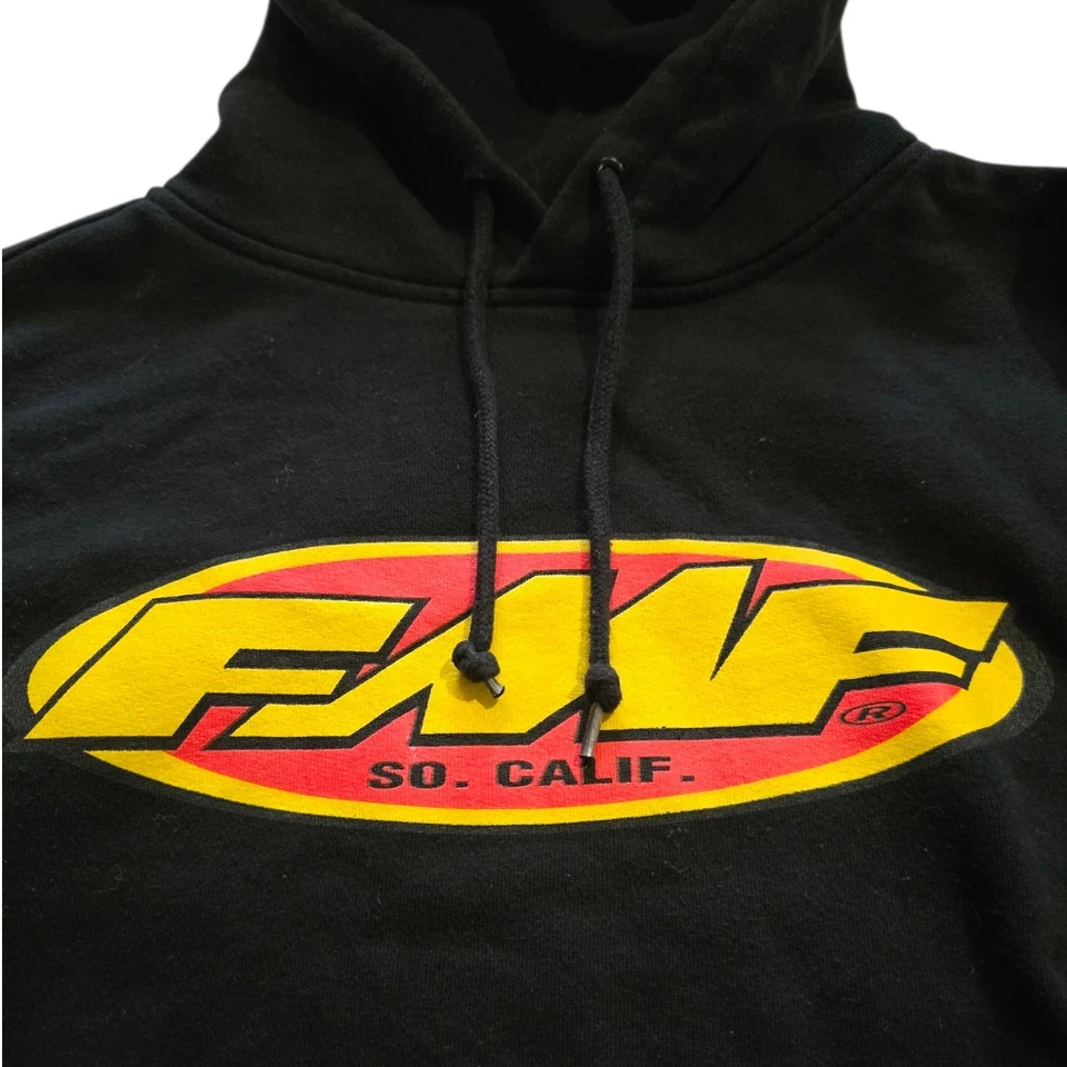 FMF Factory Classic Don 2 Mens Pullover Hoodie Black Size Medium  - Image 3 of 4