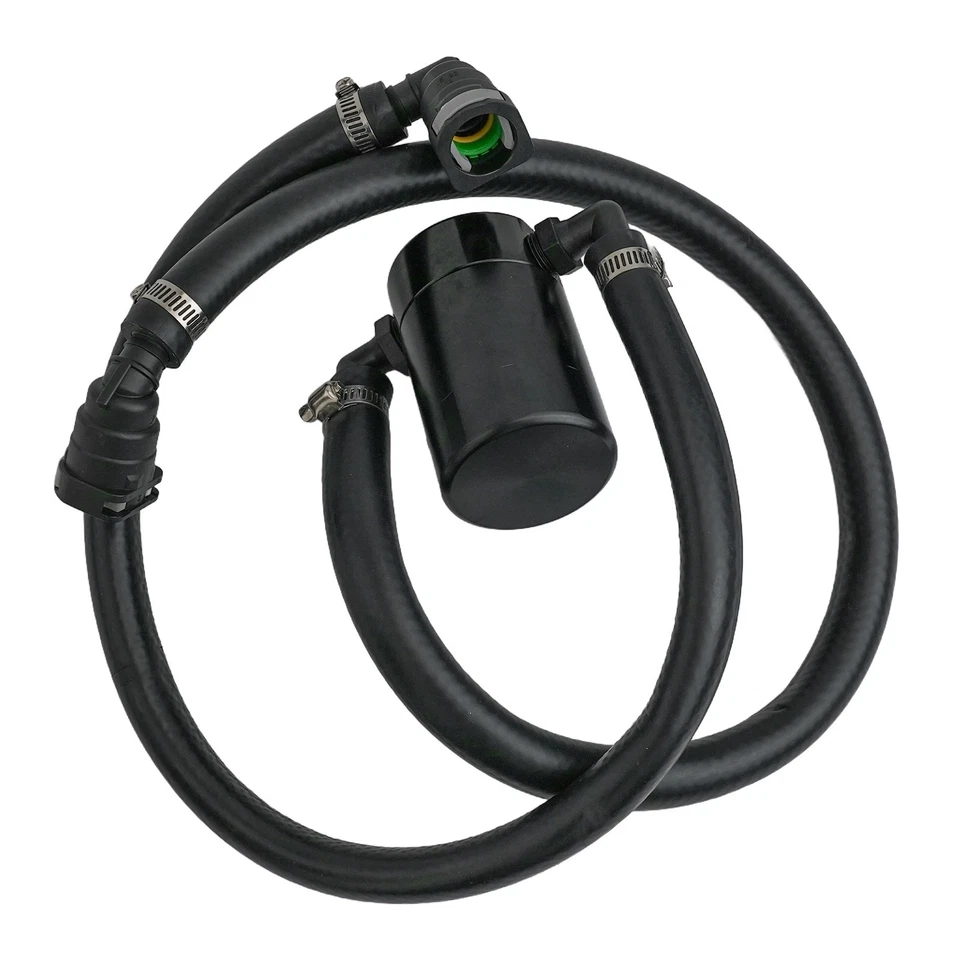 For Ford F150 For Raptor Compatible 3OZ Air Oil Separator and Catch Can Kit - Image 3 of 4