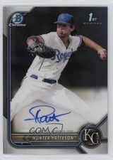 2022 Bowman Draft Chrome Draft Pick Auto Hunter Patteson #CDA-HP Auto 1cc7