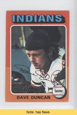 1975 Topps Mini Dave Duncan #238 READ 0j0