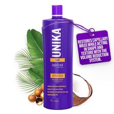 UNIKA Hair Straightening Cream, Brazilian Blowout Products, Formaldehyde-Hair...