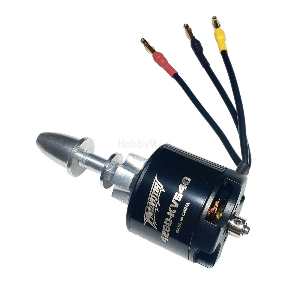 FMS part PRKVX540 4250 KV540 Brushless Motor for 1400mm P51D V7 P-51B P47 F4U V3 - Image 2 of 4