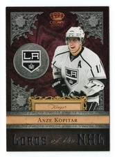 2011/12 Panini Crown Royale Anze Kopitar Lords Of the NHL #3 Los Angeles Kings
