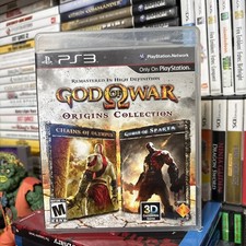 Sony God of War Origins Collection w/ Case & Manual PS3 NTSC-U/C M