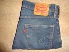 Levi's Original 502 Regular Fit Straight Leg Men's Blue Jeans 29 x 32 Blue Denim — photo 1