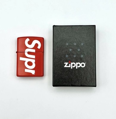 Supreme Zippo Red Logo SS18 