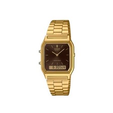時計 CASIO AQ-500 Vintage Casio AQ-500 Module 305 Men Analog Digital Chrono Watch
