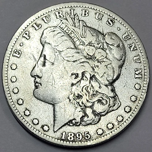 1895 O New Orleans U.S. Silver Morgan Dollar - Fine/Cleaned