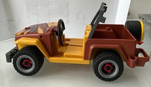 Pièce Détachée Playmobil : Capot Avant Vert Pour Jeep Safari 3532 - Occasion