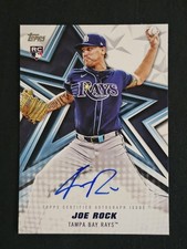 Topps 2026 Series 1 Joe Rock Rays Baseball Stars Autographs RC Auto #BSA-JR