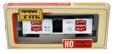 TMI Train Miniature Tobacco Road 2034 Between the Acts Cigars Box Car Kit NIB A