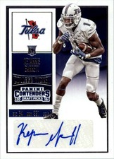 2016 Panini Contenders Draft Picks #346 Keyarris Garrett RC Auto - NM-MT