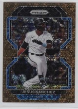 2022 Panini Prizm Tier II Bronze Donut Circle 26/40 Jesus Sanchez #162 0a3