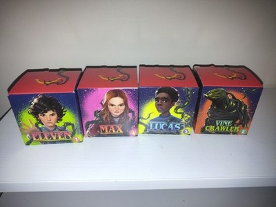 McDonalds Stranger Things Happy Meal Toys Lot of 4