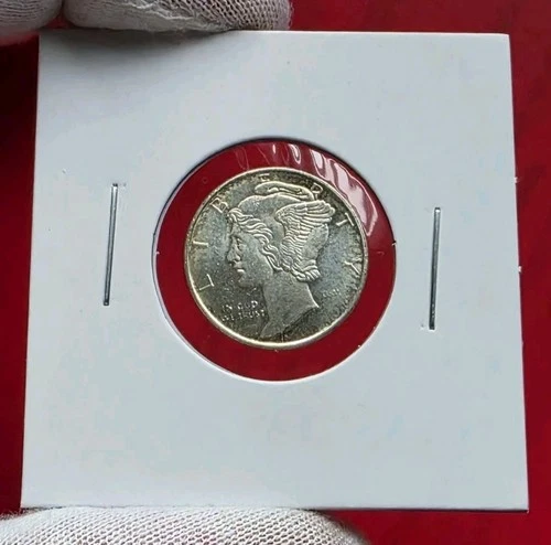 Mercury Dime Design - 1/10 troy oz .999 Fine Pure SILVER Mini Coin Round Bar