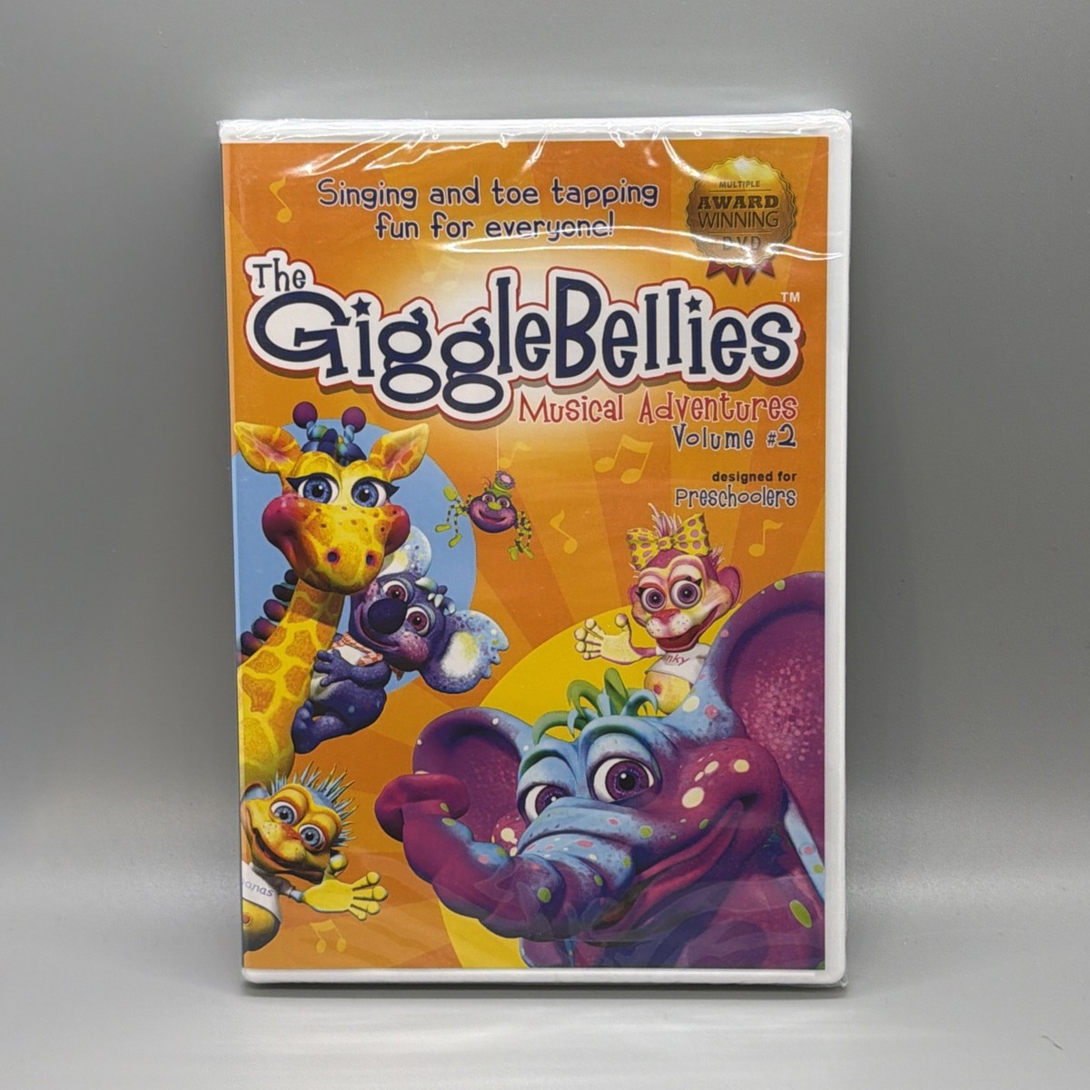 The Giggle Bellies Musical Adventures Volume 2 DVD Ship for sale