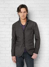  1498 John Varvatos Woodward Multi-Button Jacket Coat EU50 US40