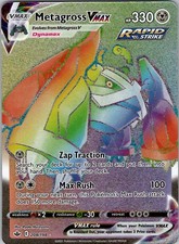 Metagross VMAX (Secret) SWSH06: Chilling Reign 208/198 Holo NM