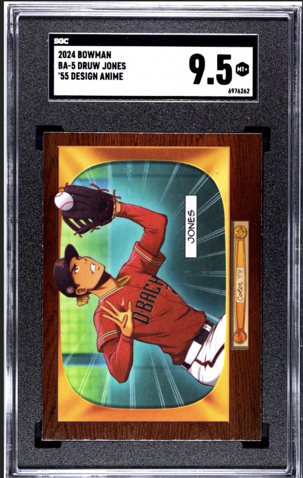 2024 BOWMAN 1955 BOWMAN ANIME #BA-5 DRUW JONES SGC 9.5