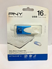 PNY 16 GB Flash Drive  USB  Sealed Package.