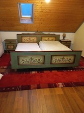VOGLAUER  SCHLAFZIMMER 6 TEILE / Doppelbett Schrank Kommode 2 Nachttische Spiege