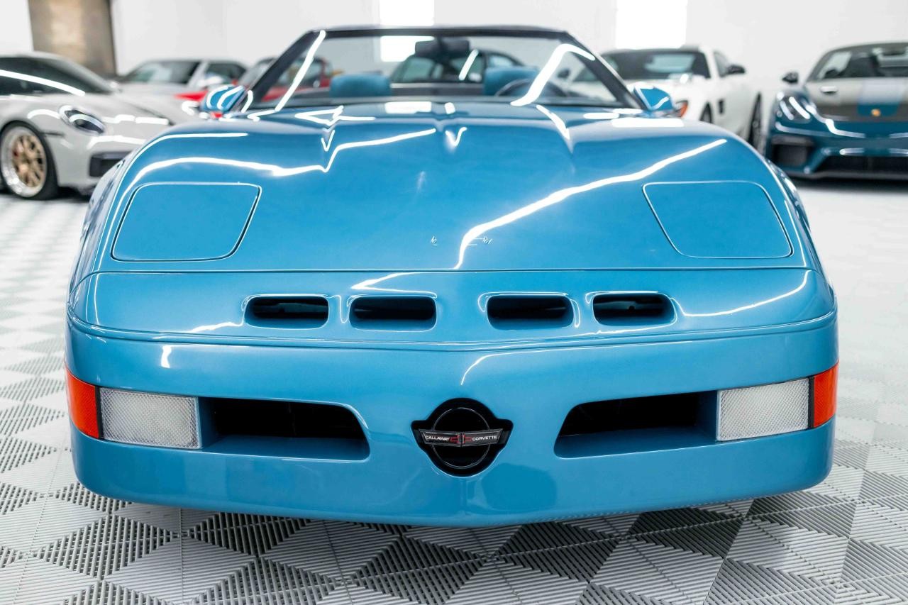 1989 Blue Chevrolet Corvette   | C4 Corvette Photo 4