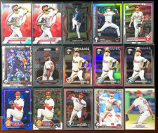 CRISTOPHER SANCHEZ 2025 Bowman's Best REFRACTOR Philadelphia Phillies RC Lot 15