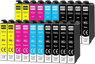 XXL Patronen für Epson 405XL WorkForce Pro WF 3820 3825 3830 4820 4825 4830 7830