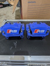 2022 Audi Rs5 Oem Rear Brake Caliper Set Blue
