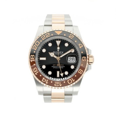 ROLEX GMT-MASTER II 40 ROOTBEER REF. 126711CHNR STAHL/ROSEGOLD 2025 FULL SET...