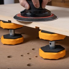 Connectors for Bench Dog Puck Elevates Work Surface 1/4 Inch 4 Pack
