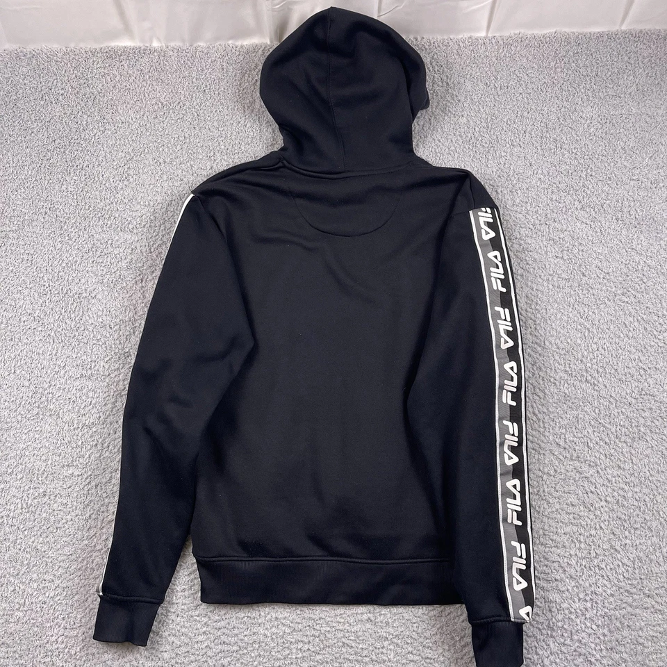 Fila Men Hoodie Sweatshirt Regular Fit Medium Pullover - Image 2 of 4