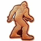 1 Troy Ounce oz  .999 Copper Bigfoot Sasquatch Bar Bullion