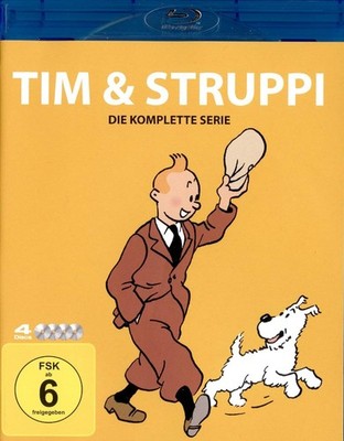 Tim & Struppi - Blu-ray - TV-Serien Box auf 4 Blu-Ray's neu in Ovp