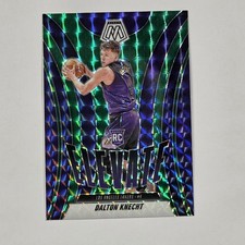 2024-25 Panini Mosaic - Elevate Dalton Knecht #18 Green Mosaic Prizm (RC)