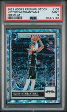 2023-24 Panini Nba Hoops Premium Stock - Victor Wembanyama #108 Premium Prizm...