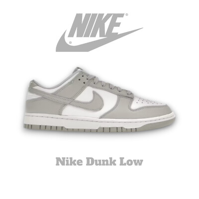 Nike Dunk Low Grey Fog / Grau Weiß Sneaker Herren - DD1391-103 EU 45, 45.5 | NEU