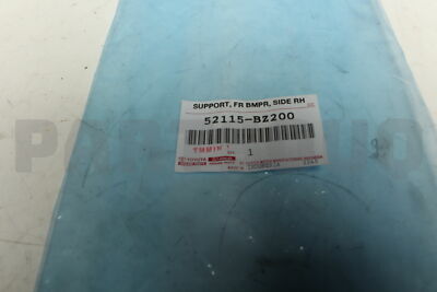 52115BZ200 Genuine Toyota SUPPORT FR BUMPER S 52115-BZ200 | eBay