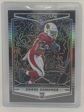 CHASE EDMONDS 2018 PANINI OBSIDIAN RC #D 56/100