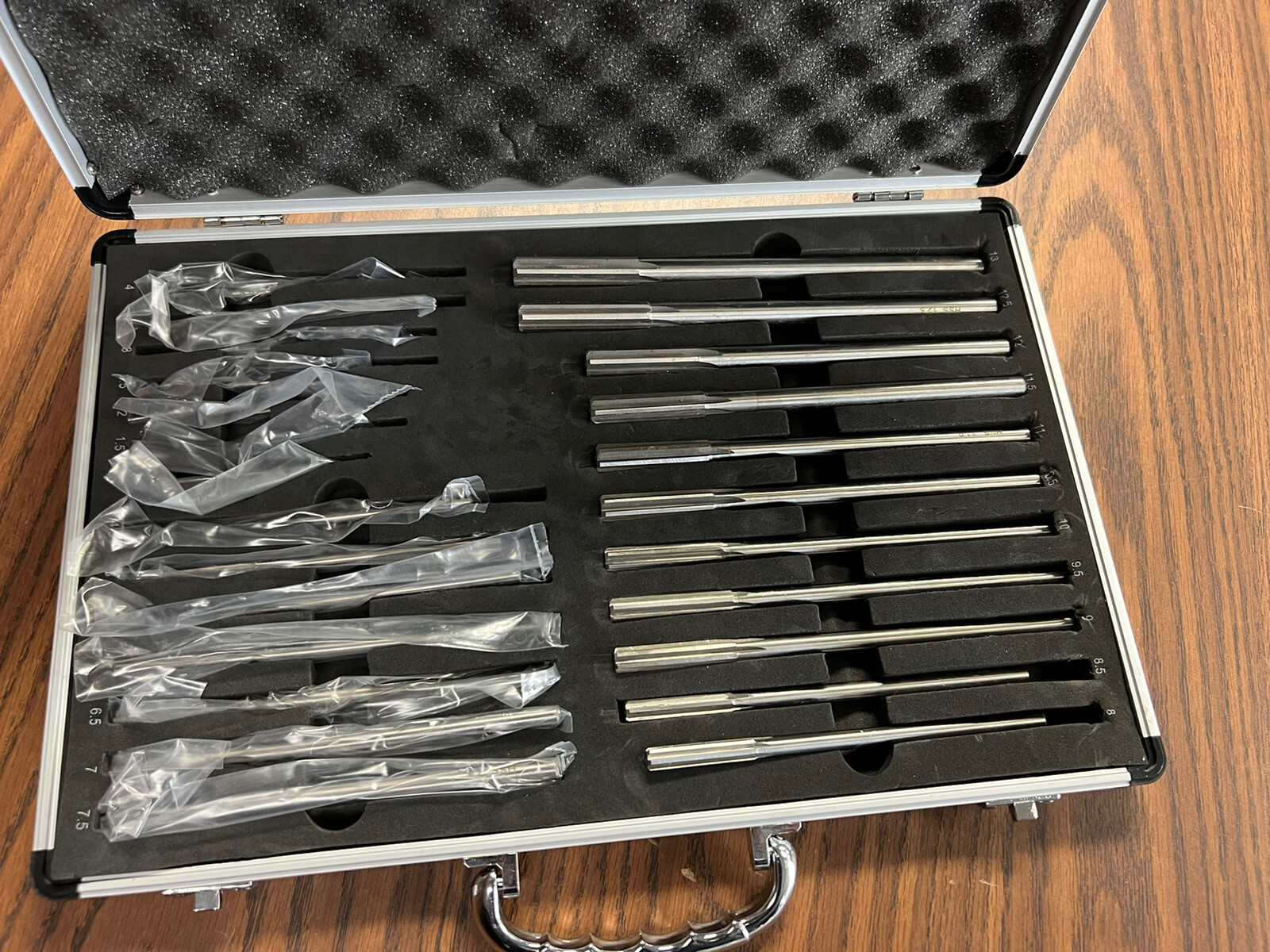 Metric REAMER SET 1mm to 13mm 25 Chucking Straight Shank Deluxe Box 515MM25 eBay