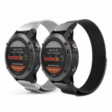Milanese Loop Quick Release Strap For Garmin Fenix 7X 5 5X 5S 6 6X 6S Watch Band