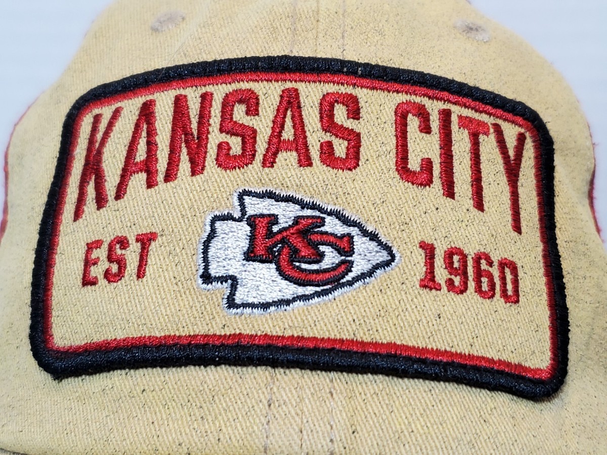 KC Kansas City Chiefs Mesh Snapback Patch Hat Cap 47 Brand 