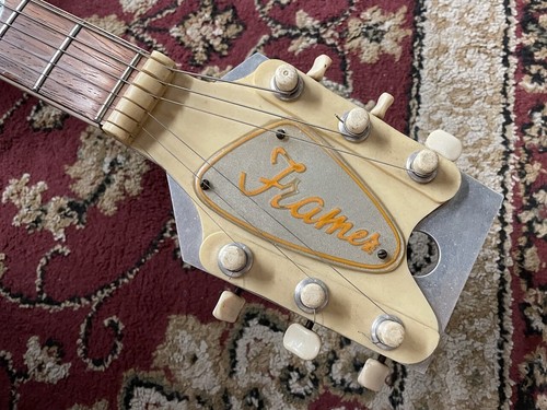 Chitarra vintage Wandre Framez modello B.B. 1960 - Foto 9 di 11