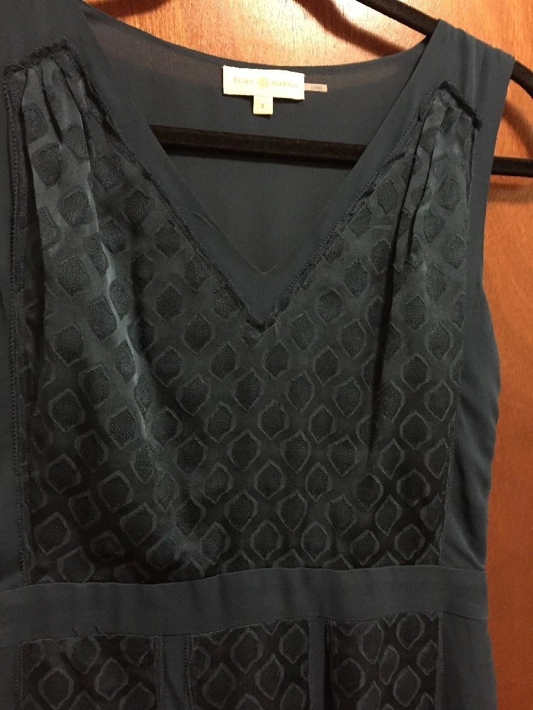 Abito senza maniche Tory Burch 100% seta taglia:2