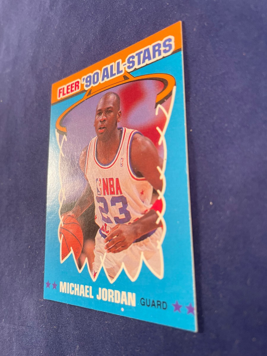 1990 Fleer All Star Michael Jordan #5 Basketball Card