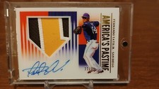 2019 PANINI FERNANDO TATIS JR AUTO 3 COLOR  JERSEY SP #22/25 CHRONICLES 🔥ROOKIE
